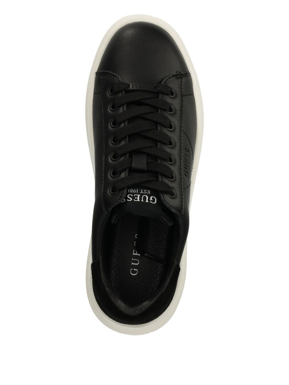 logo-debossed sneakers - 4