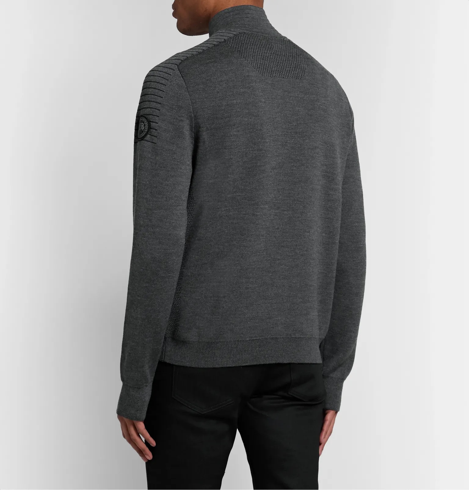 Clarke Merino Wool-Blend Half-Zip Sweater - 11