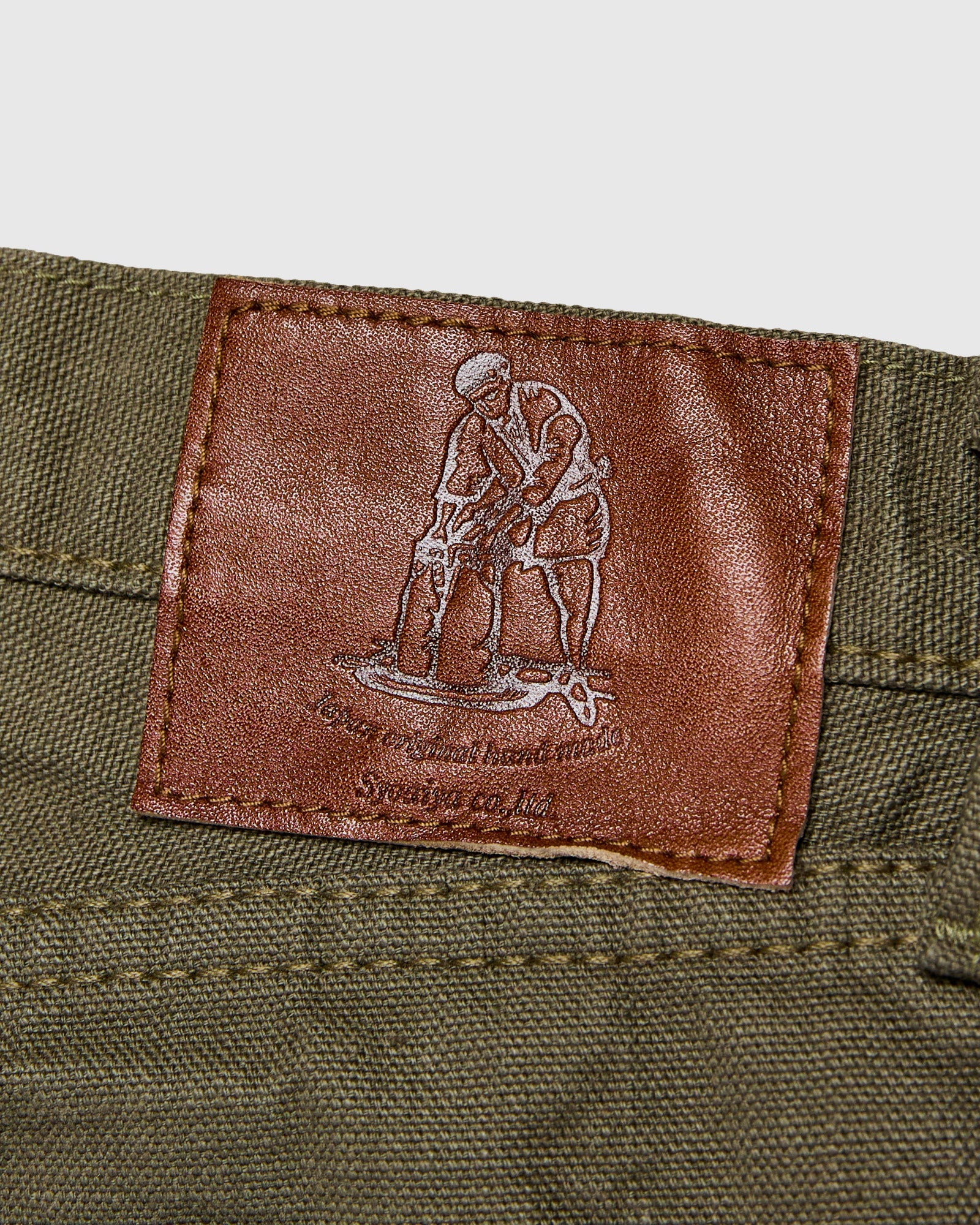 1175 "Olive" 13.5oz Duck Canvas Pants - Relaxed Tapered Fit - 10