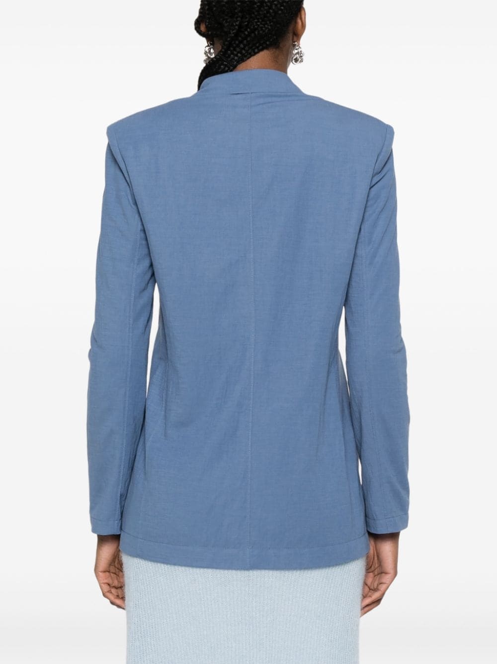 single-breasted blazer - 4