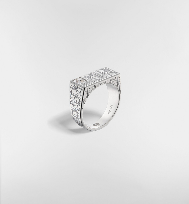 Dior Sparkle Signet Ring 6