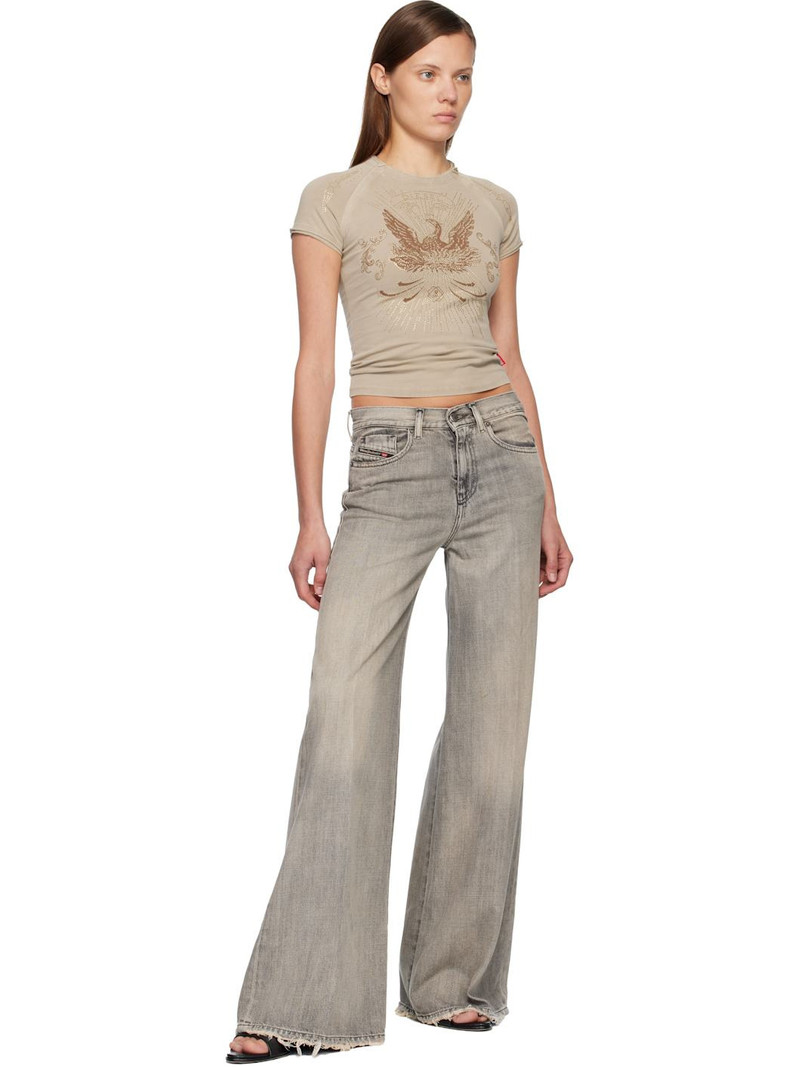 Diesel Gray Flare 1978 D-Akemi Jeans outlook