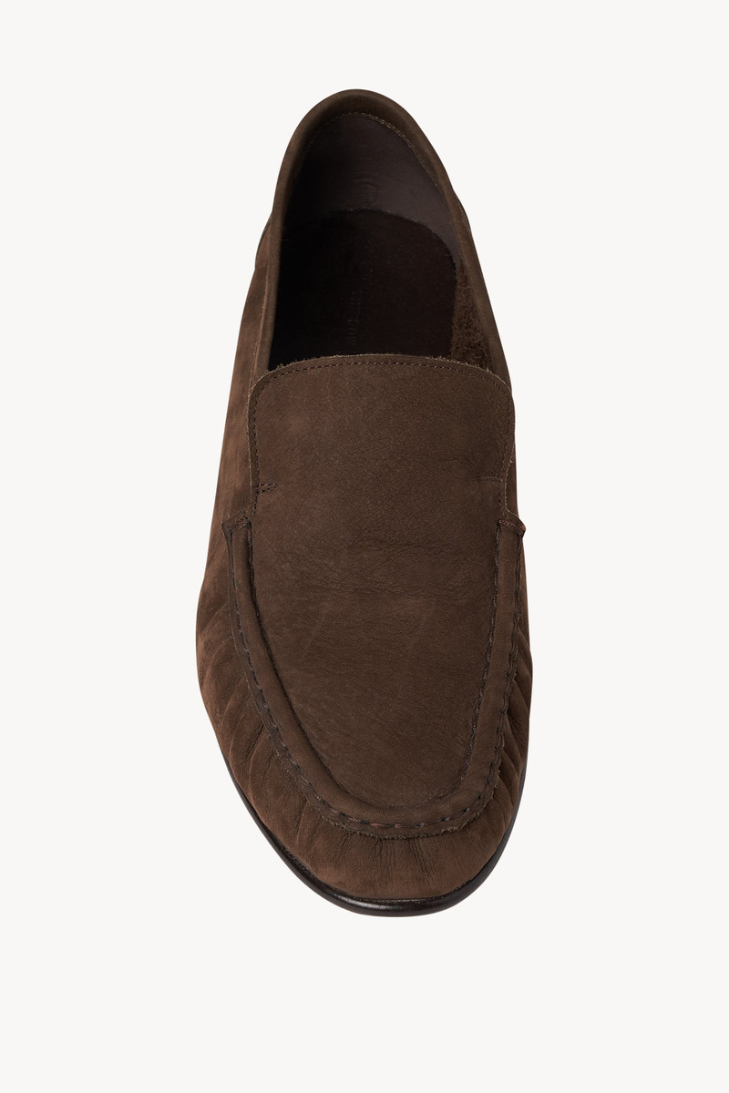 The Row Emerson Loafer in Leather | REVERSIBLE