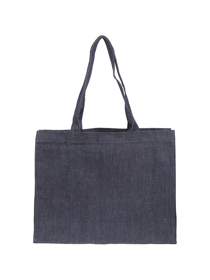 A.P.C. Daniela logo-print denim tote bag outlook