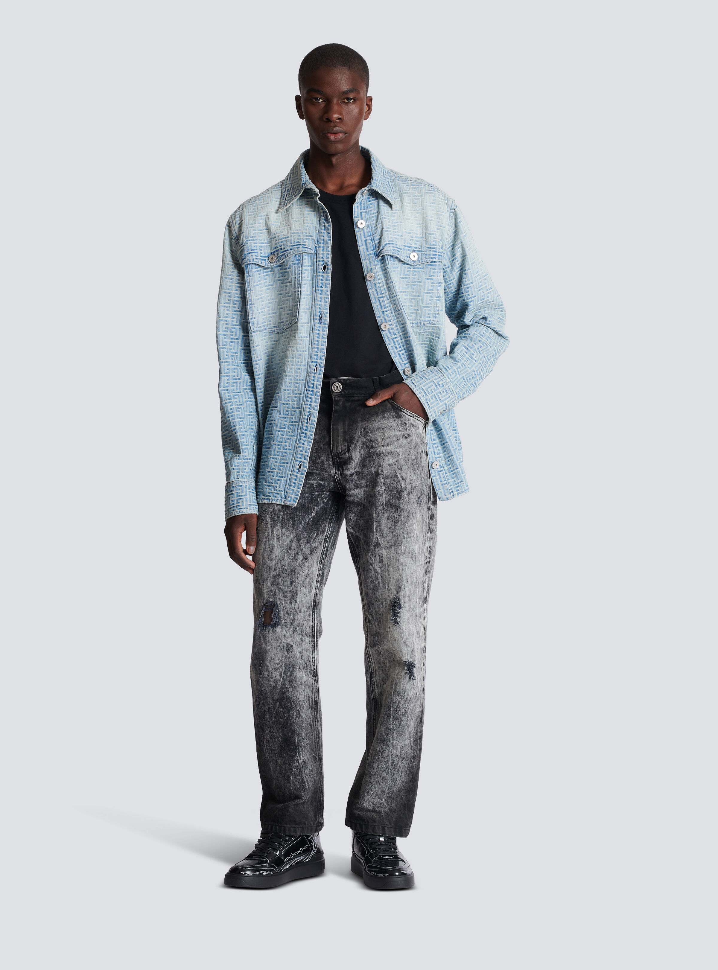 Stonewash denim jeans - 2