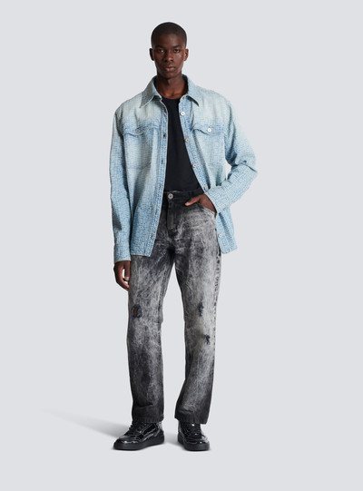 Balmain Stonewash denim jeans outlook