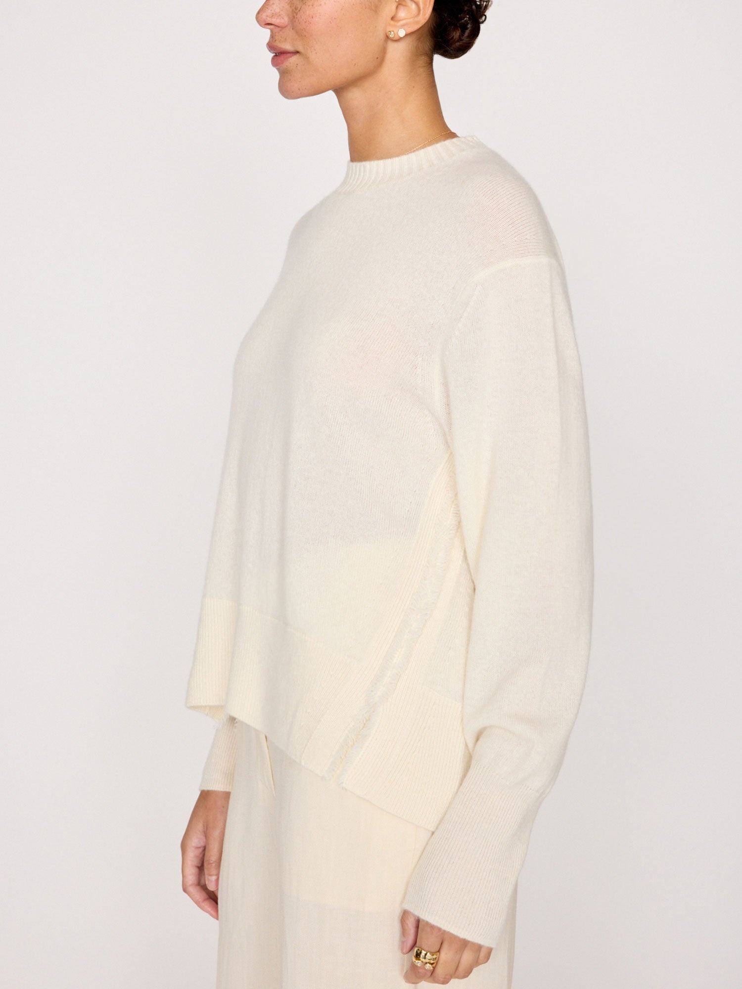The Fenton Crewneck Fringe Sweater - 4