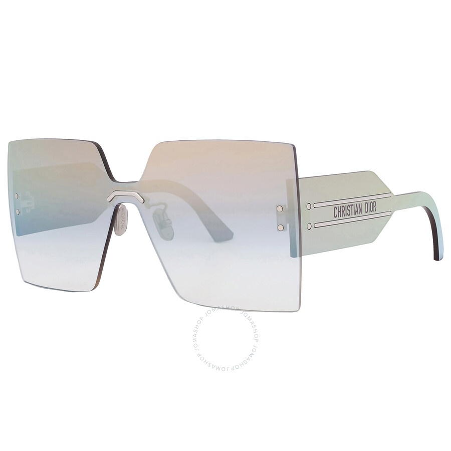 Dior DIORCLUB M5U Grey Gradient Gold Flash Shield Ladies Sunglasses CD40117U 16Z 143 - 3