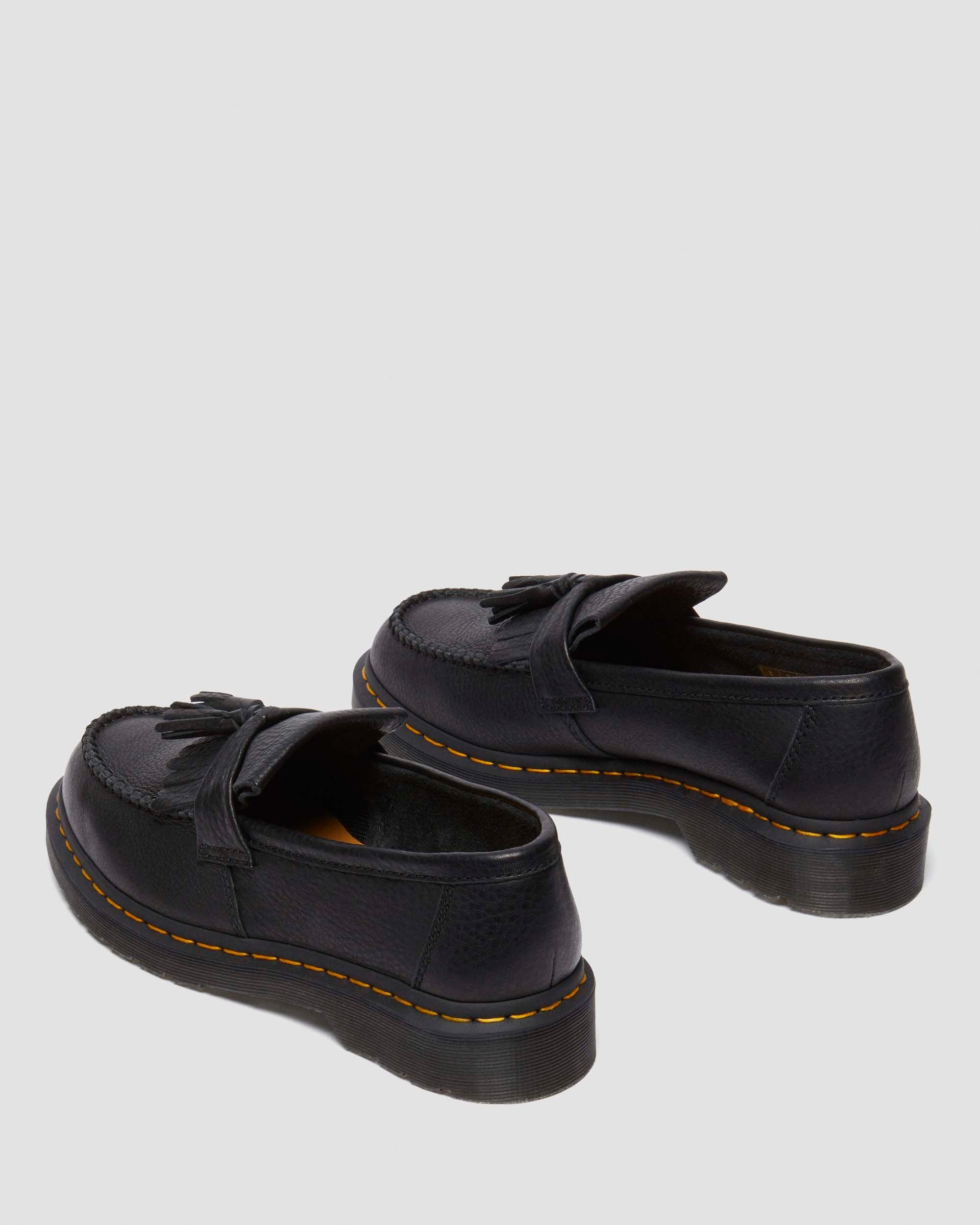 Adrian Yellow Stitch Ambassador Leather Loafers - 7