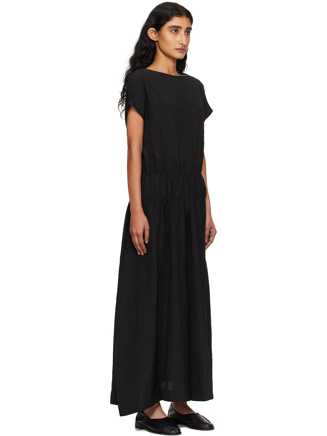Black Simos Midi Dress - 2