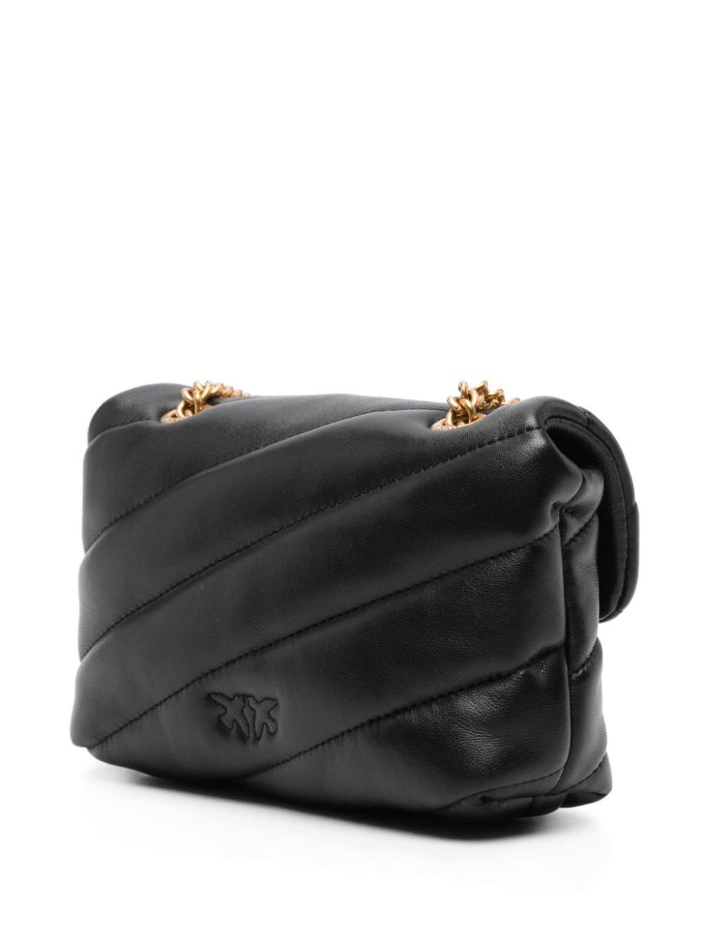 Love Birds-buckle leather shoulder bag - 3