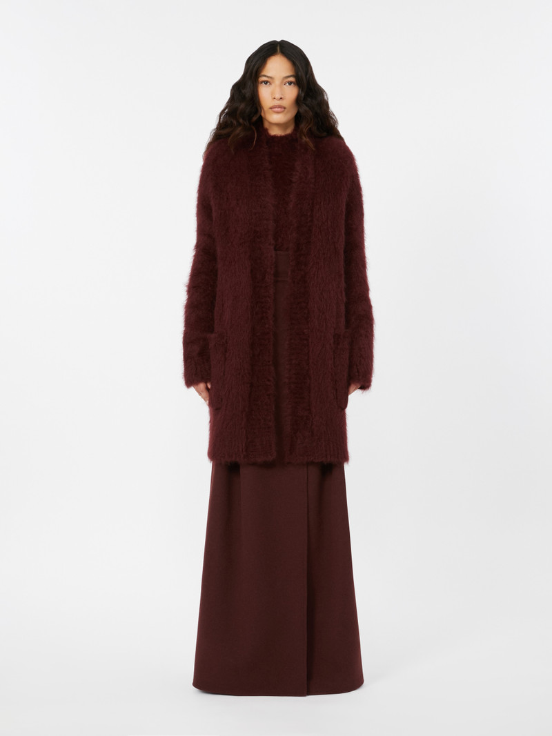AFFETTO1234 Mohair knit cardigan 3