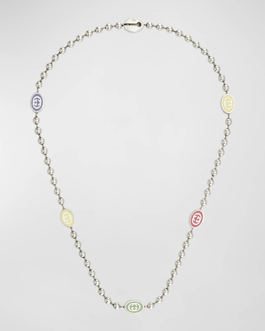 Gucci Interlocking G Boule Chain Neackle - 2