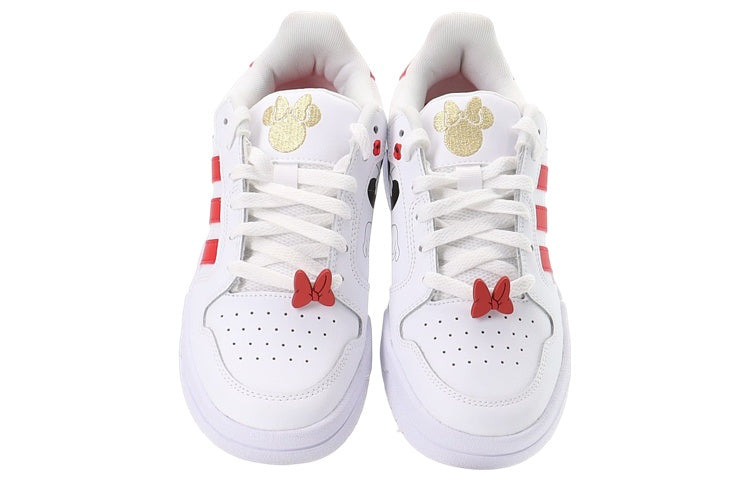 (WMNS) adidas NEO X Disney Entrap 'White Red' FW7011 - 3