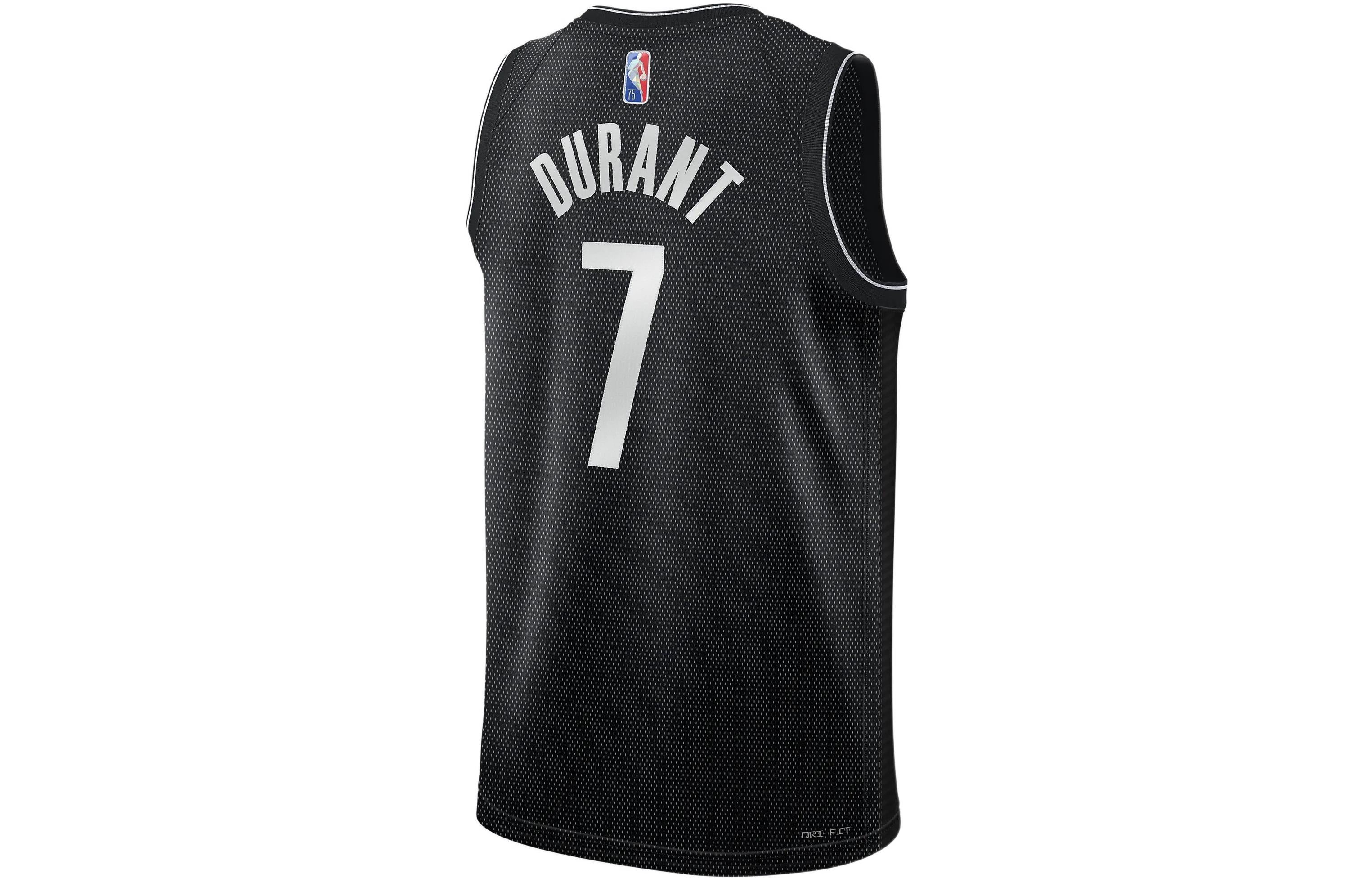 Nike x NBA Brooklyn Nets Icon Edition Jerseys 'Kevin Durant 7' DH8057-010 - 2