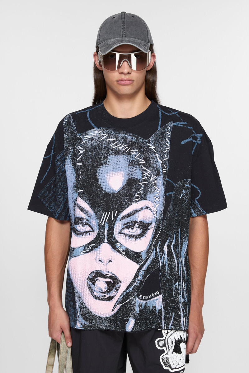 Acne Studios T-shirt printed - Black outlook