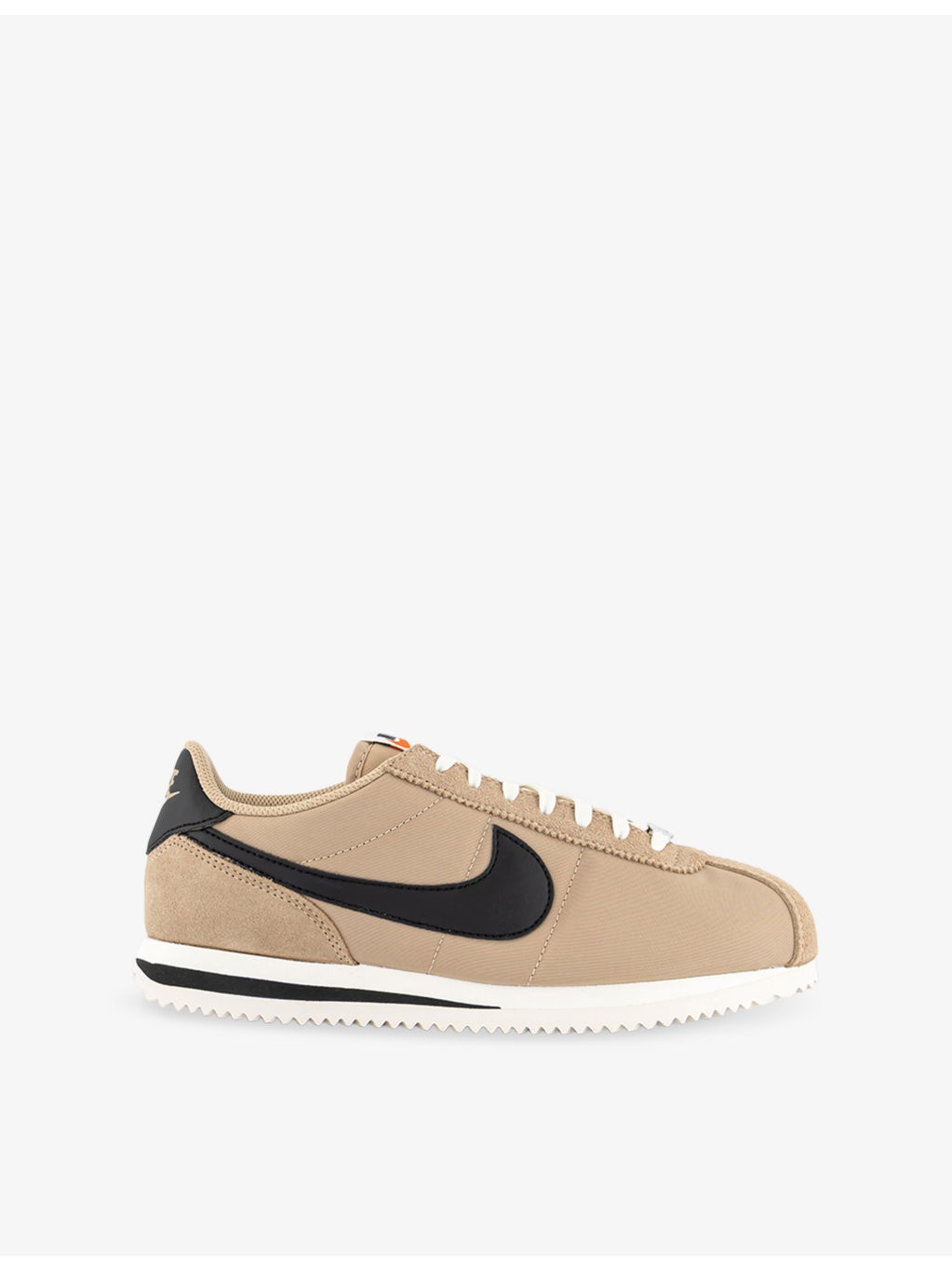 Cortez Woven and Suede Low-Top Trainers - 1