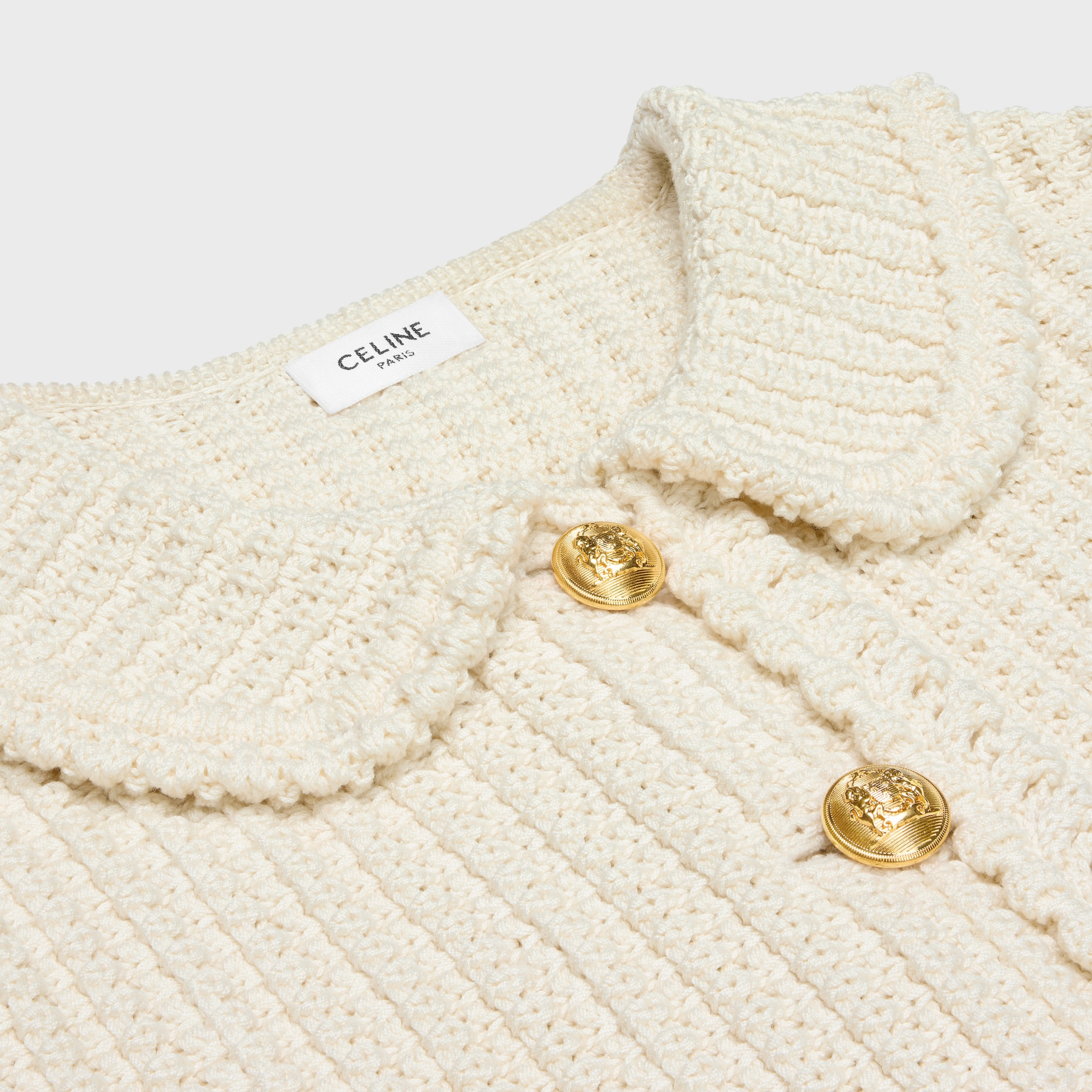 cardigan jacket in cotton - 3