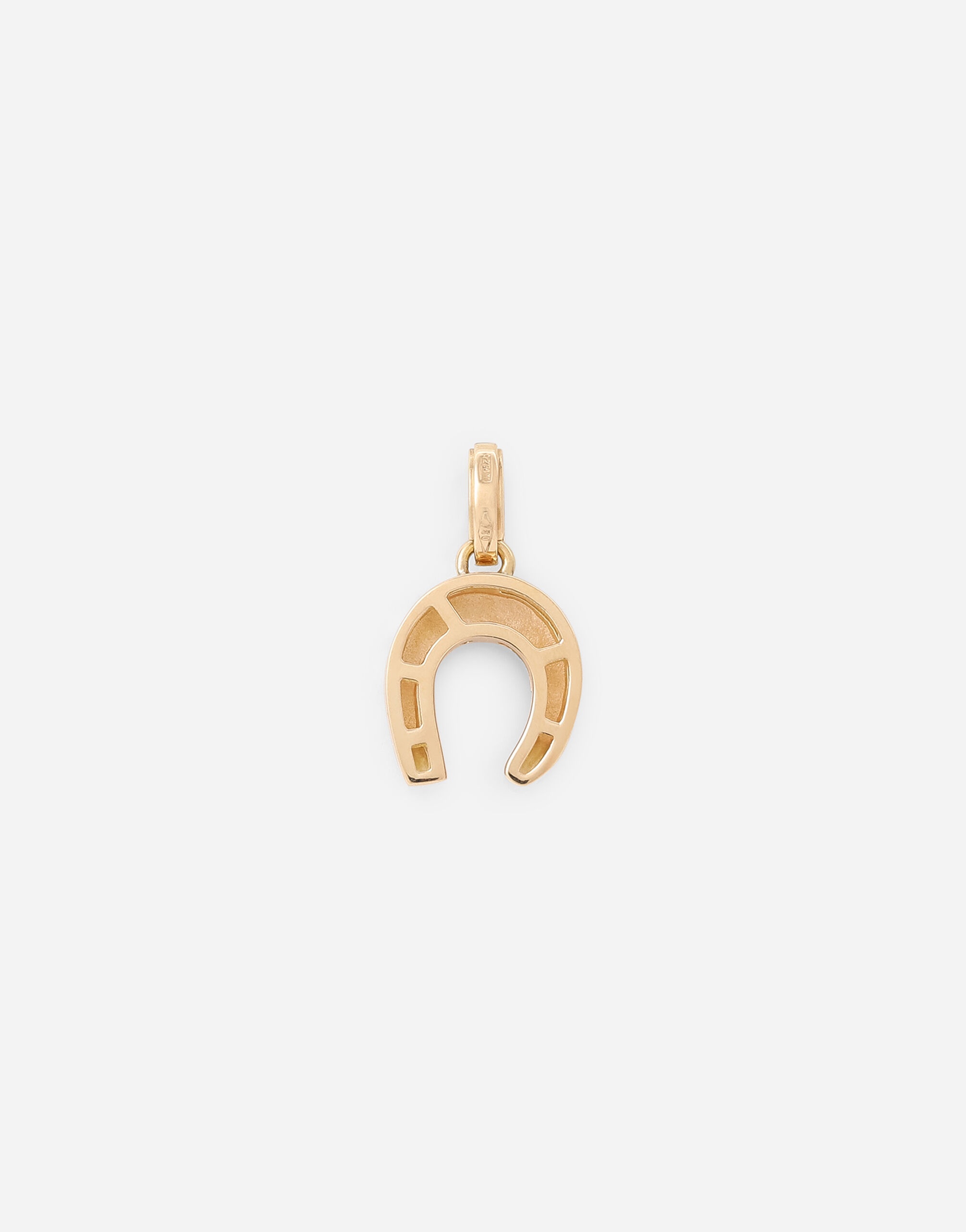 Good Luck yellow gold charm - 3