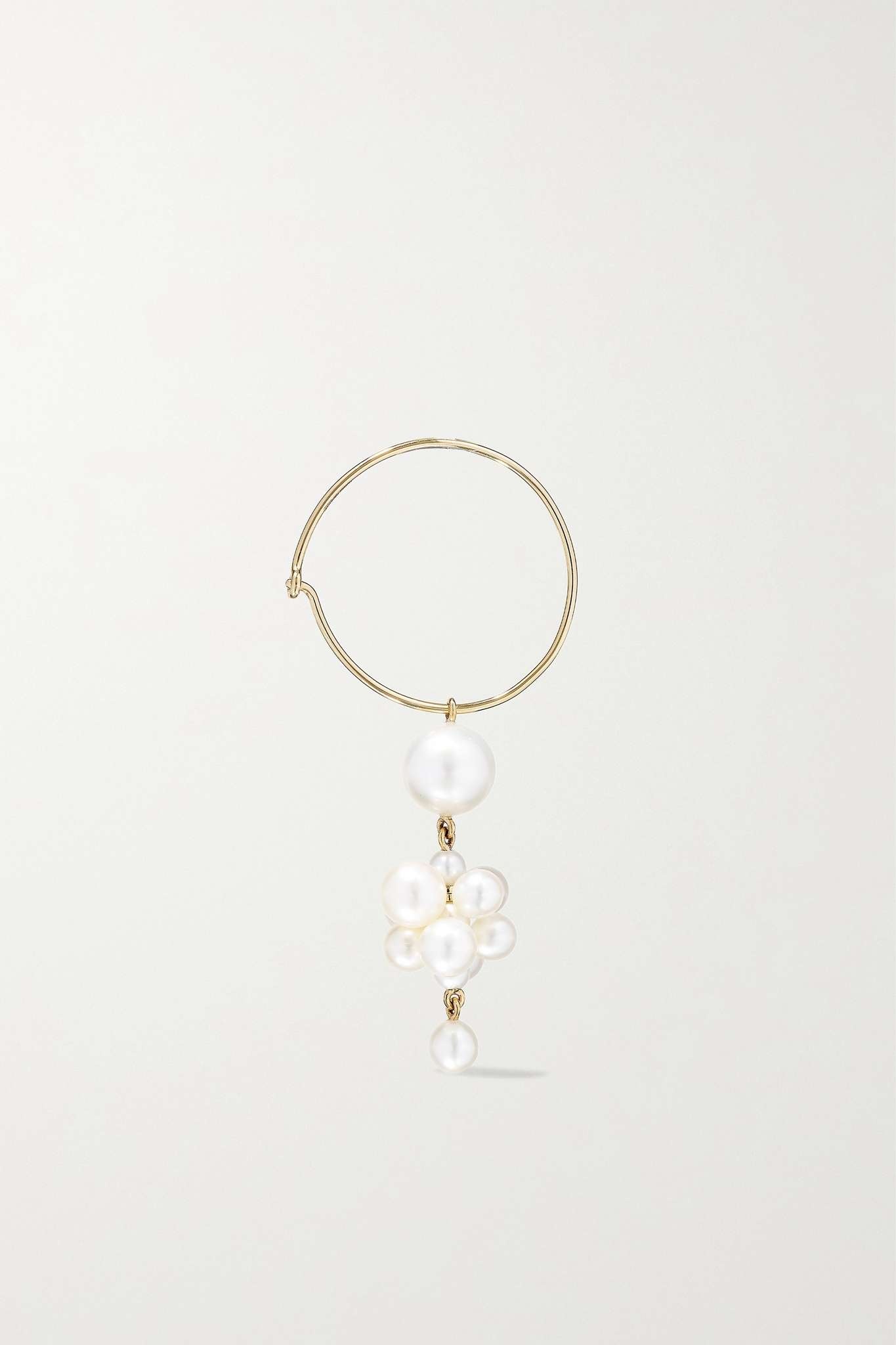 Botticelli 14-karat gold pearl earring - 3
