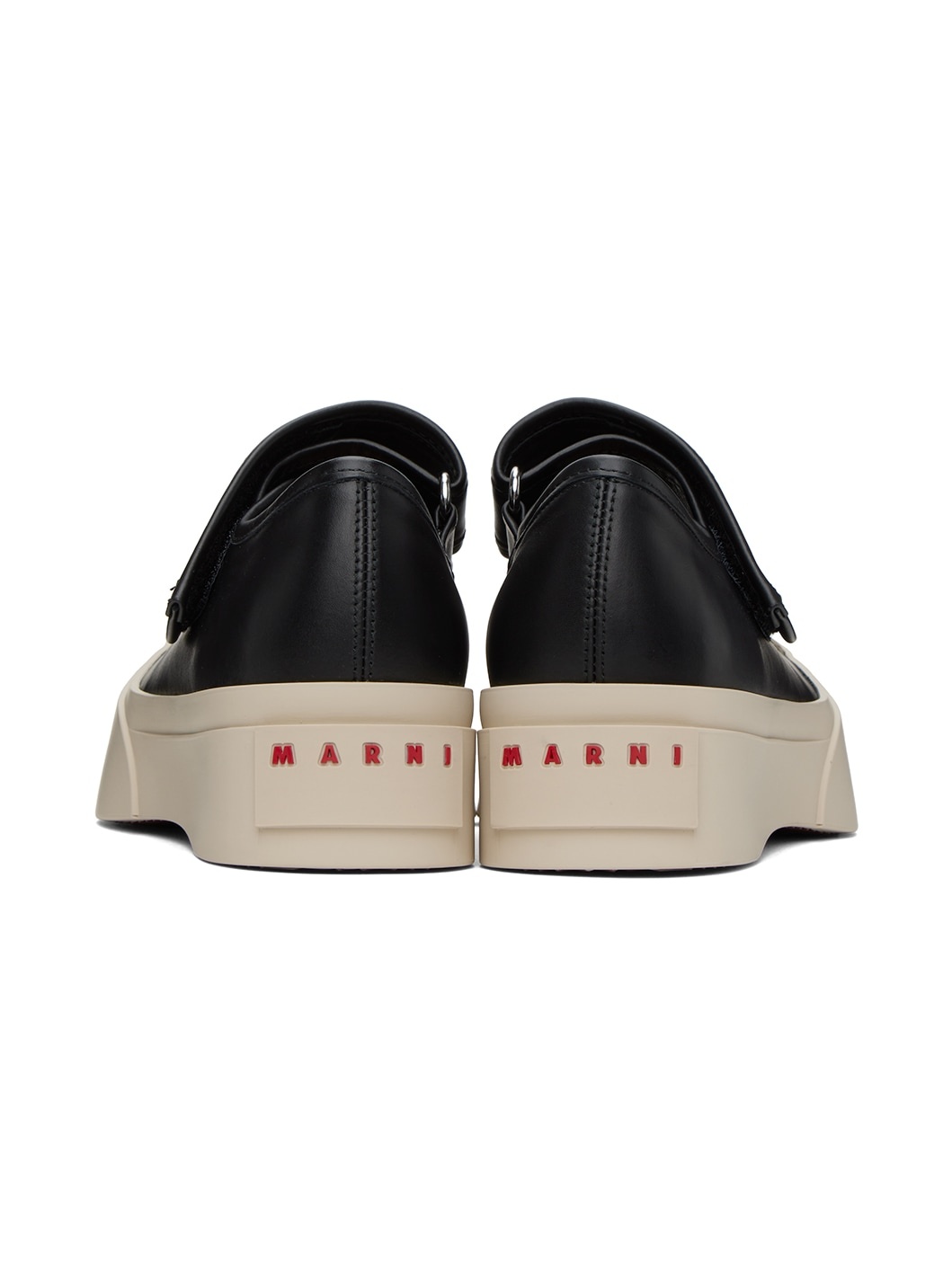Black Pablo Mary Jane Ballerina Flats - 2