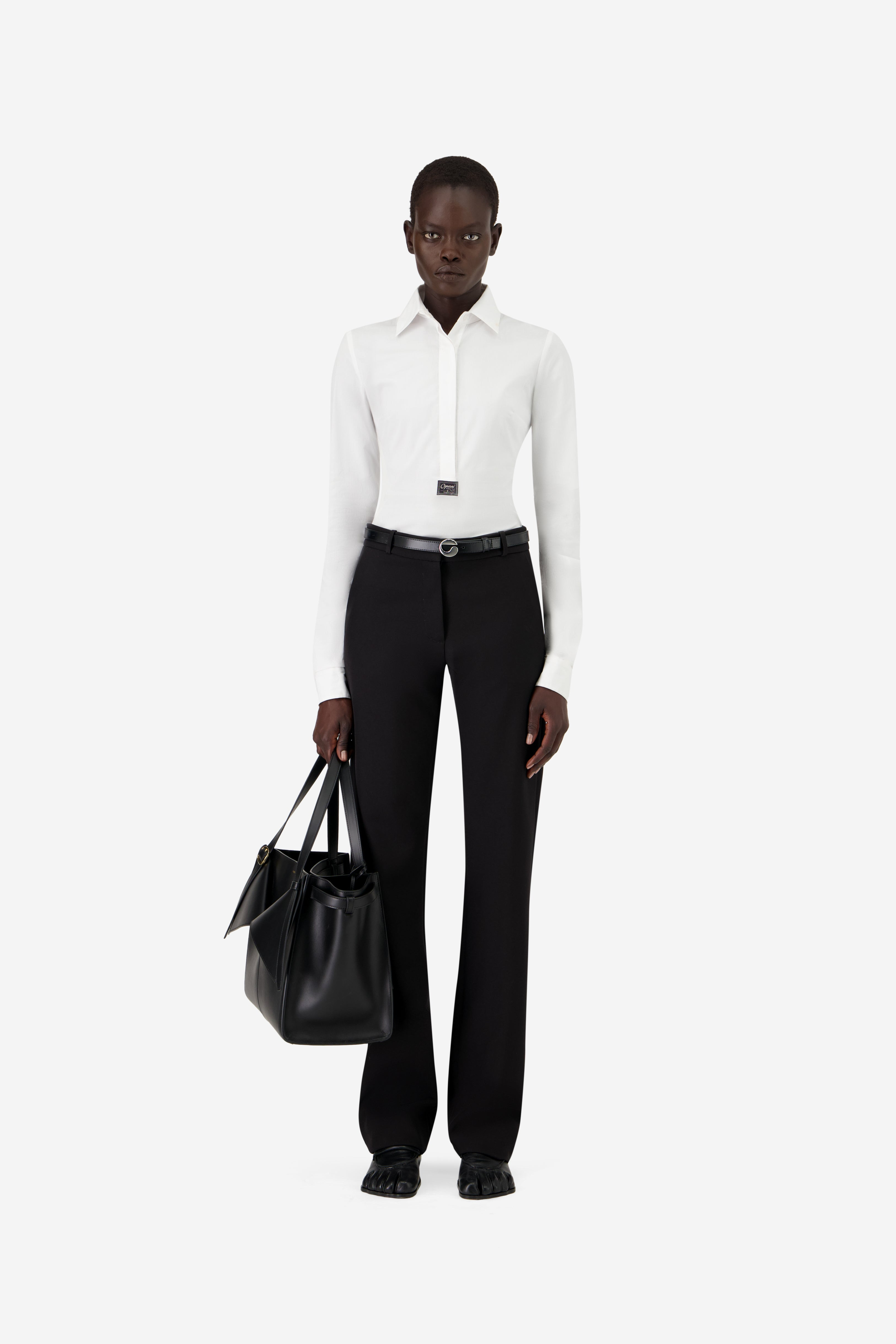 Loose Fit Tailored Trousers - 3