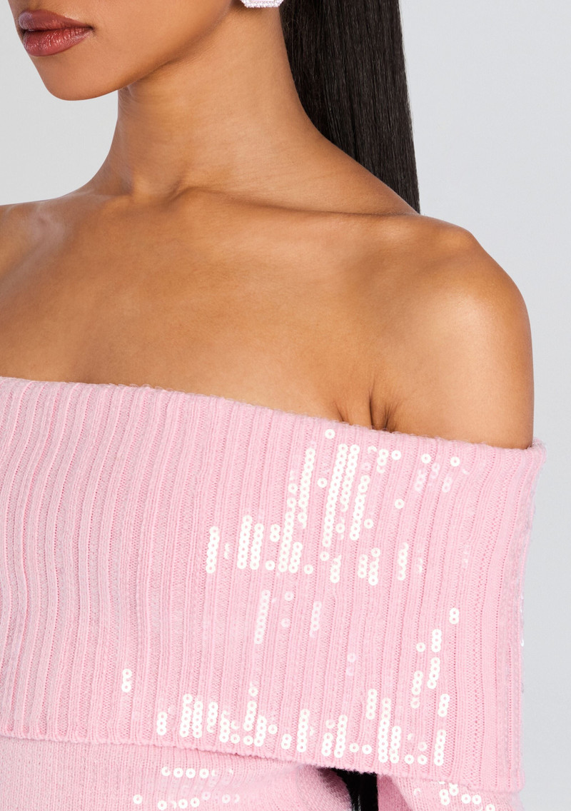 JOURDANA SEQUIN KNIT TOP 2