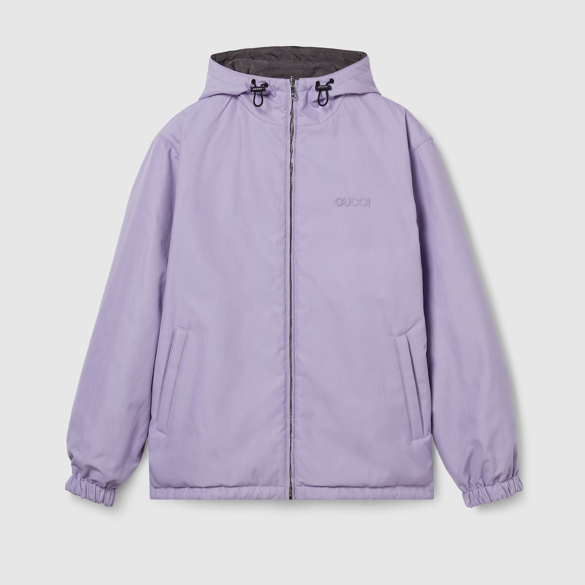 Reversible nylon GG zip jacket - 11