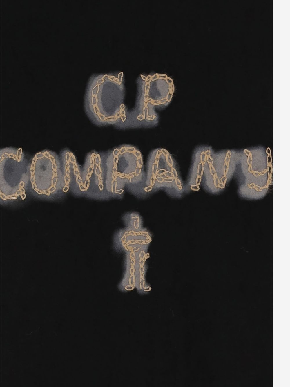 chain-embellished logo t-shirt - 3