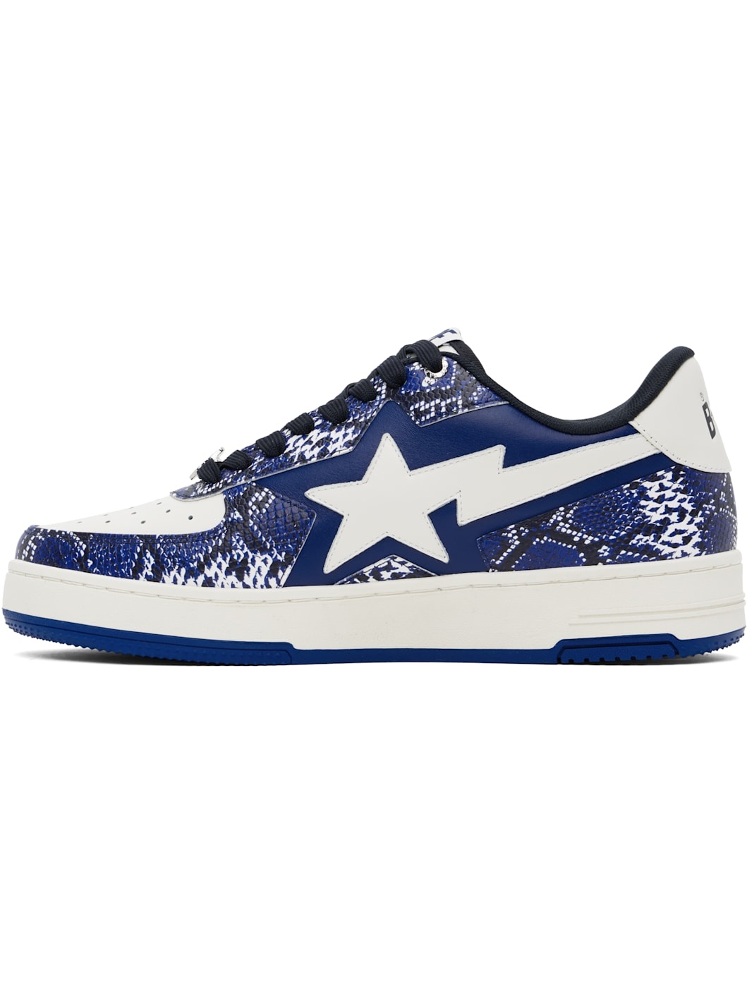 SSENSE Exclusive Blue & White Tape STA Sneakers - 3