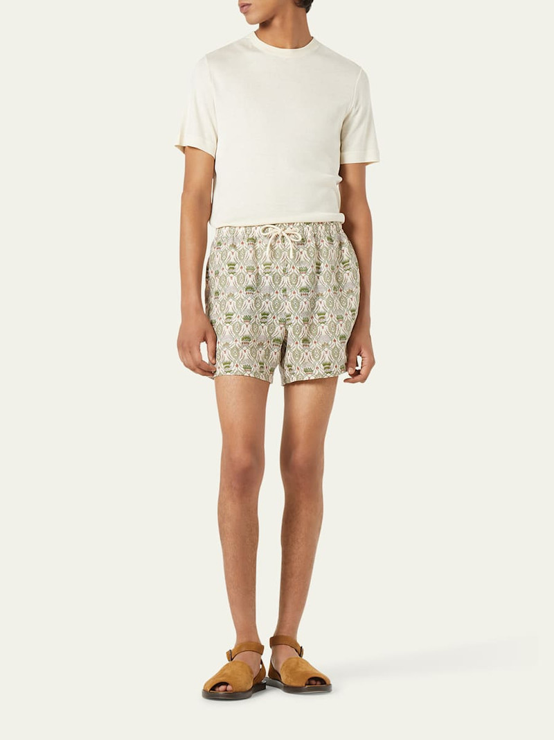 Loro Piana Men's Mazzorbo Silk and Cotton Crewneck T-Shirt outlook