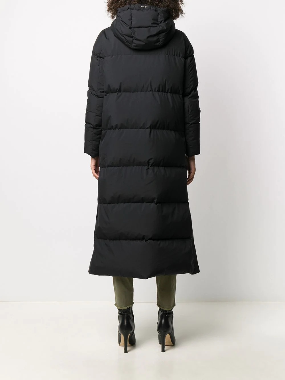 long Laminar padded coat - 4