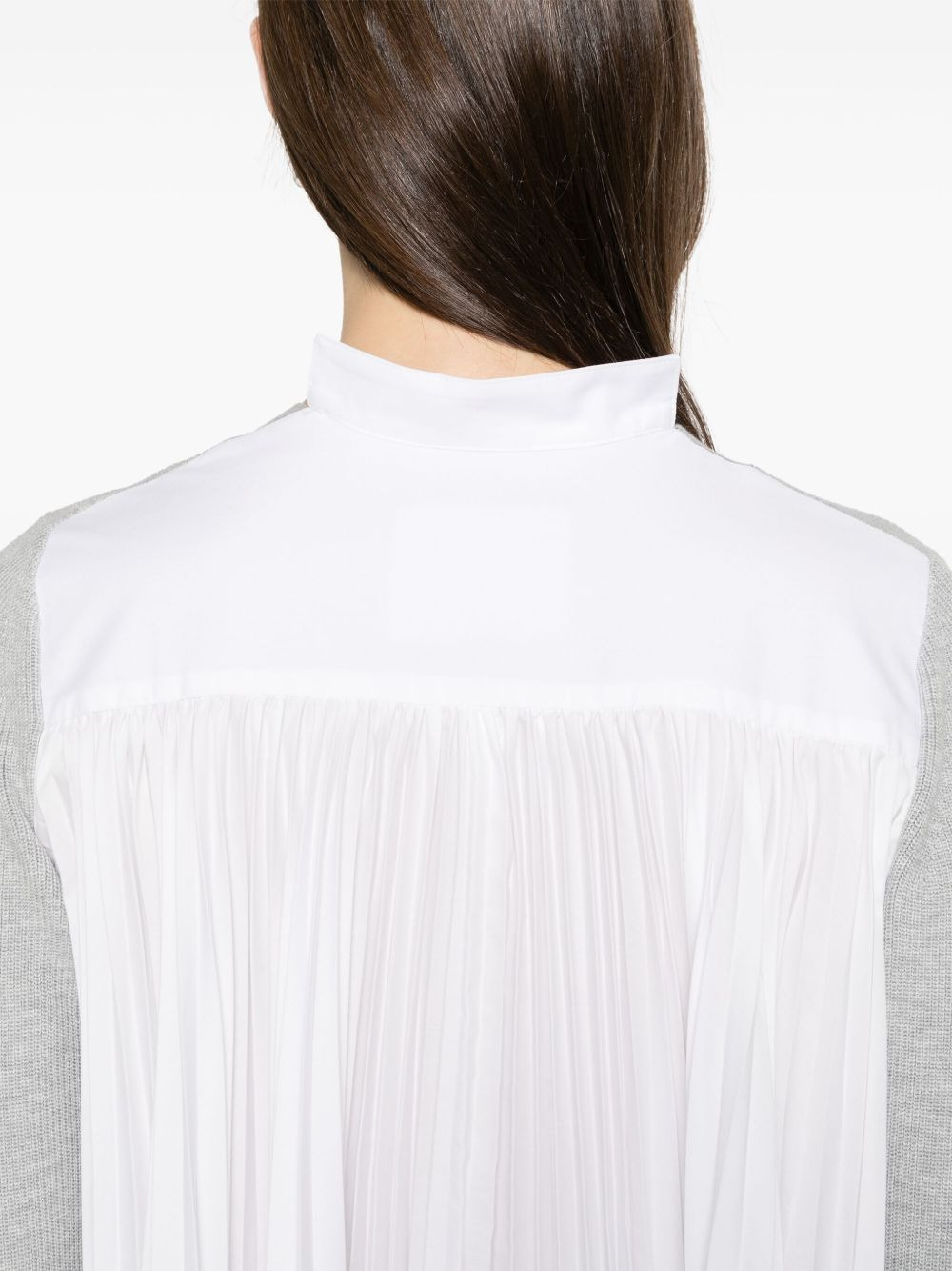 Sacai Women V-Necked Cardigan - 2