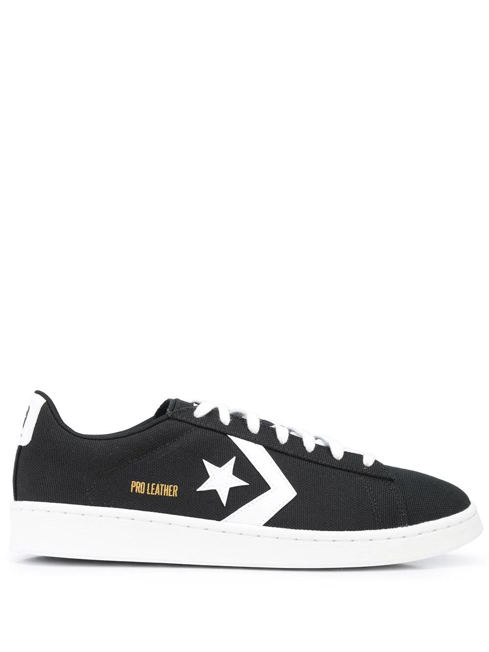 Pro leather court canvas sneakers - 1