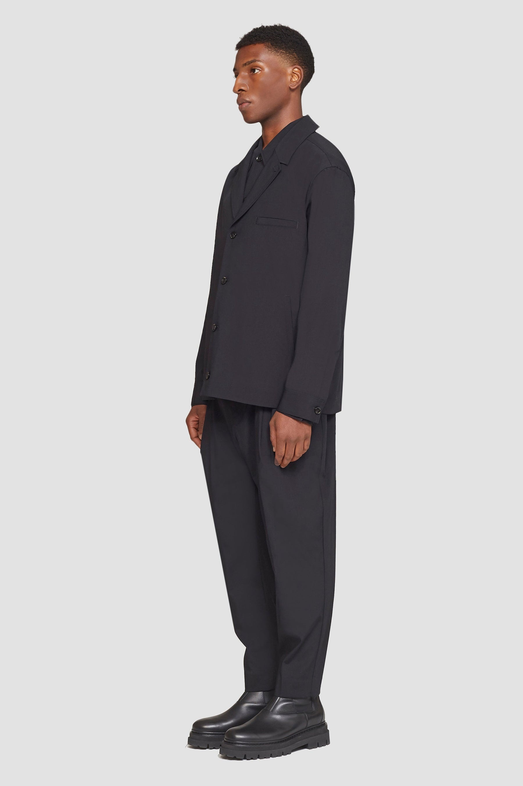 Unconstructed Shirt Jacket - 3