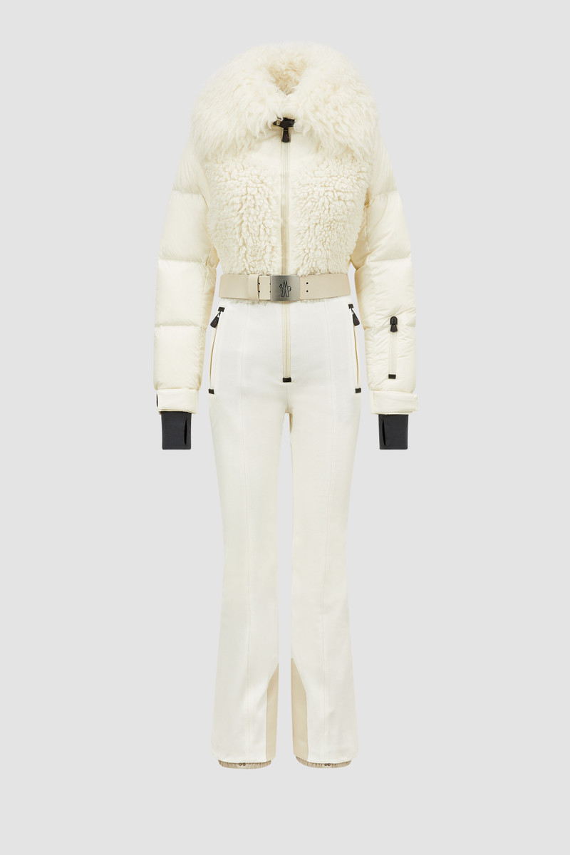Padded Twill & Wool Ski Suit 1