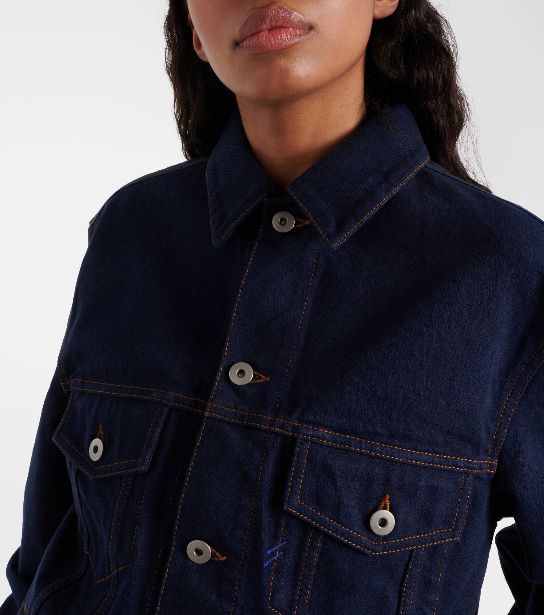 Oversized denim jacket - 4
