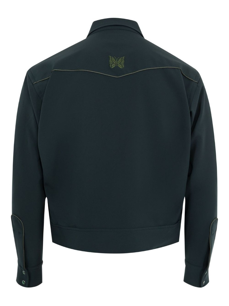 NEEDLES embroidered shirt jacket outlook