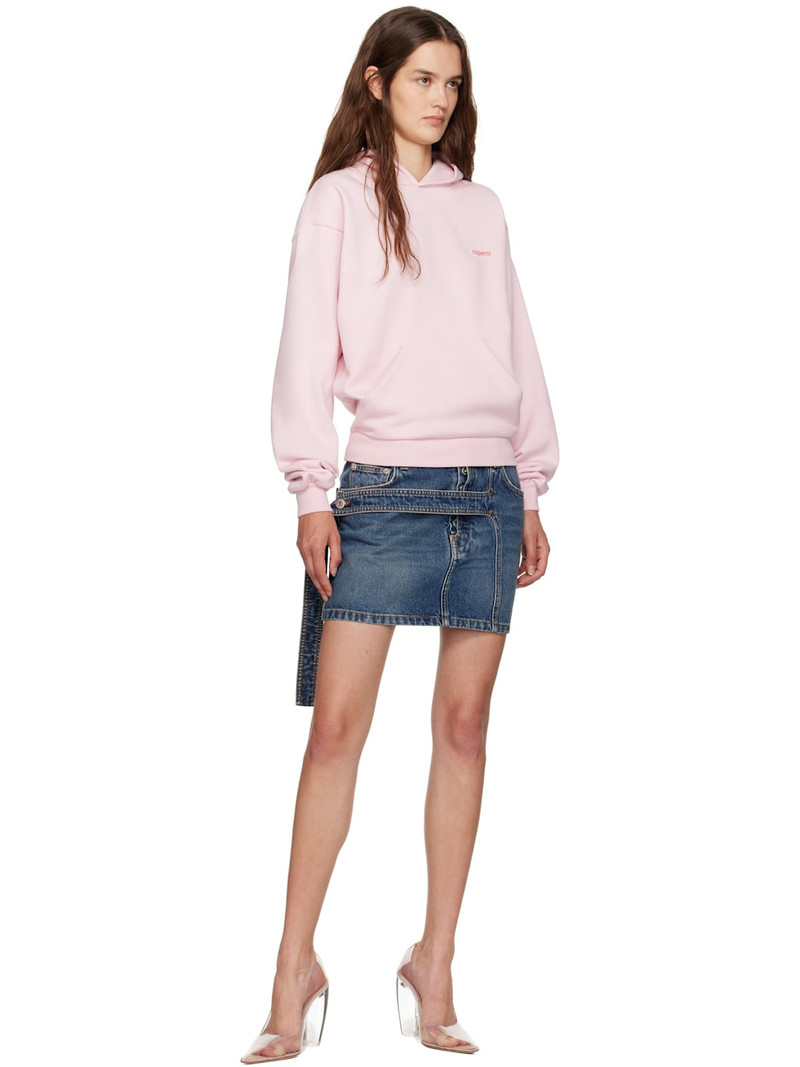 COPERNI Pink Logo Hoodie outlook