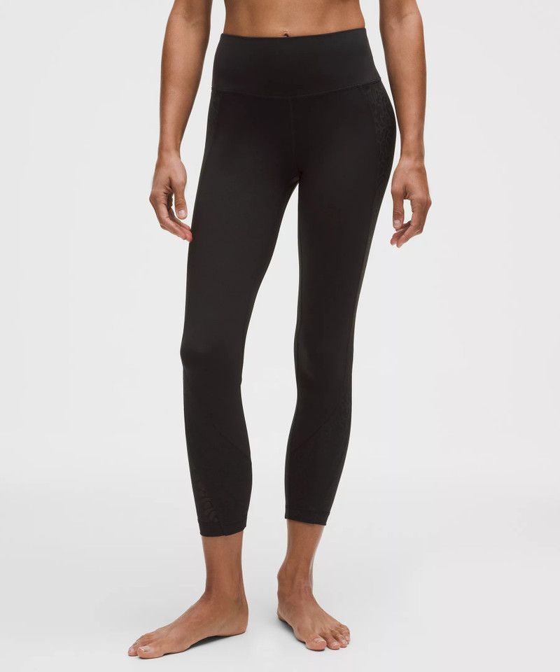 Paisley Lace Overlay Tight 25" 6