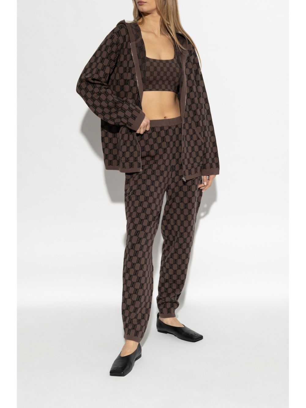 logo-jacquard top - 2