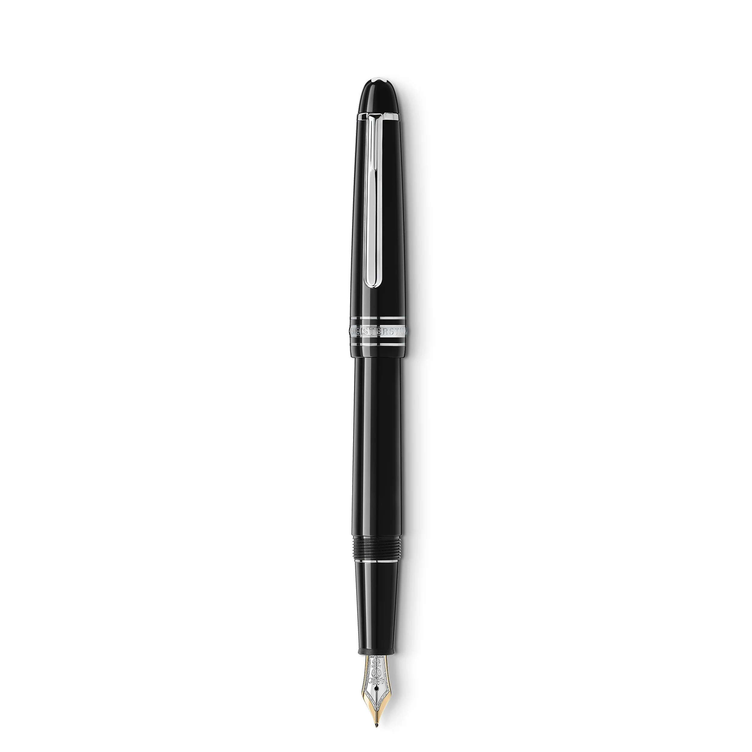 MEISTERSTÜCK PLATINUM-COATED CLASSIQUE FOUNTAIN PEN (F) - 1