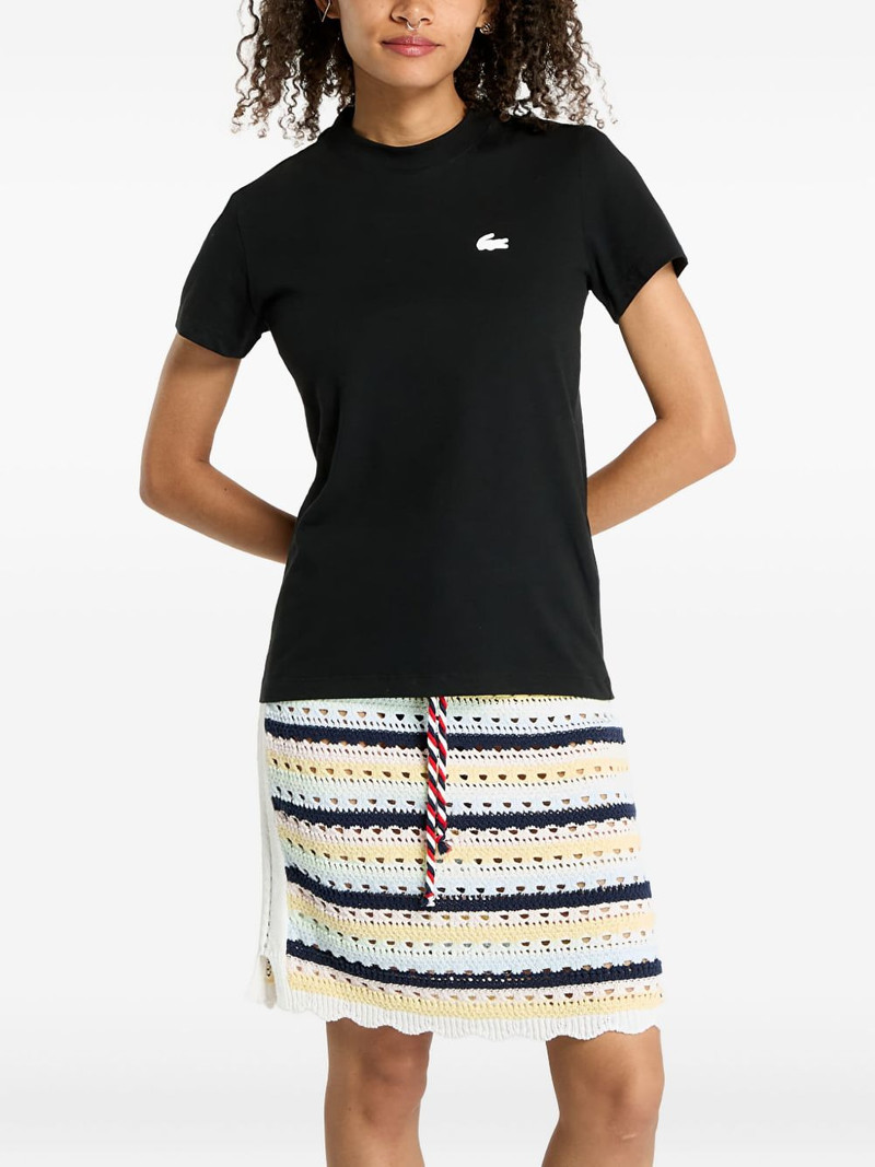 embroidered logo T-shirt 1