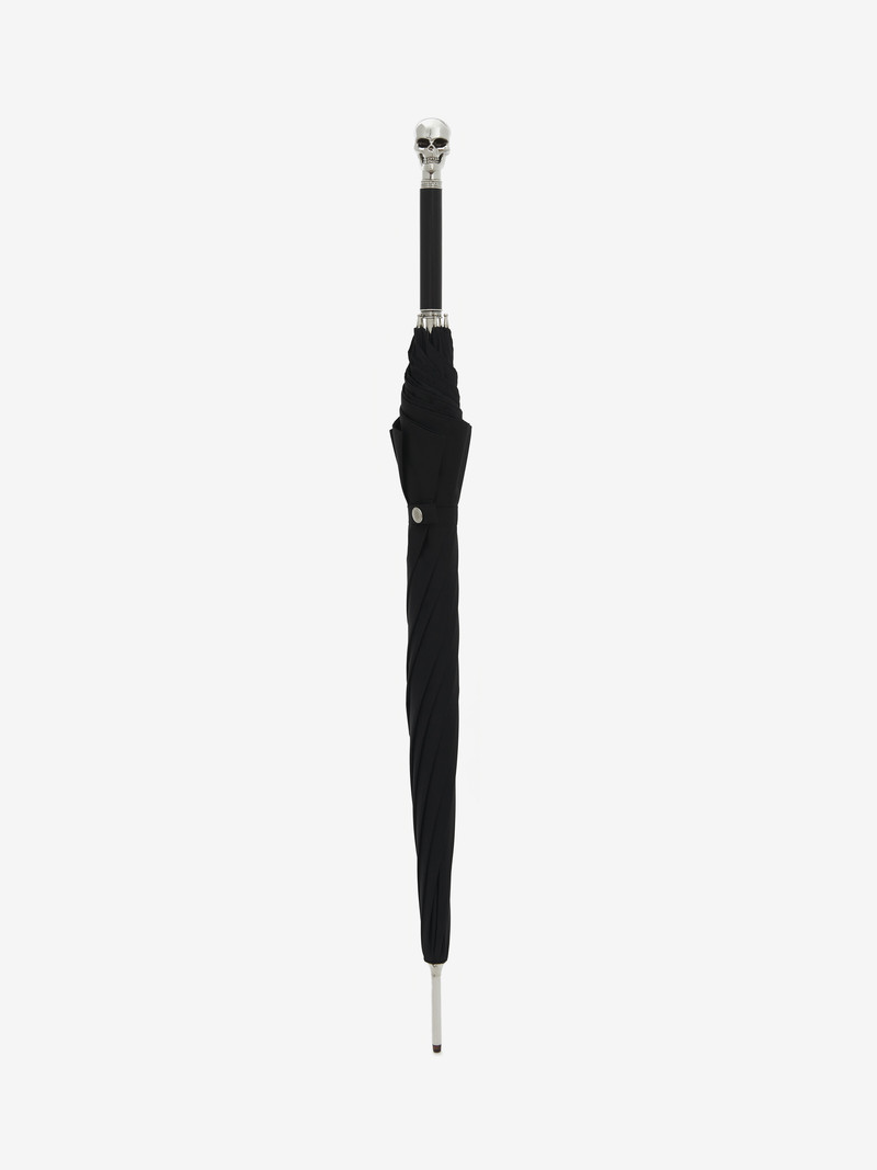 Skull Long Umbrella in Black 1