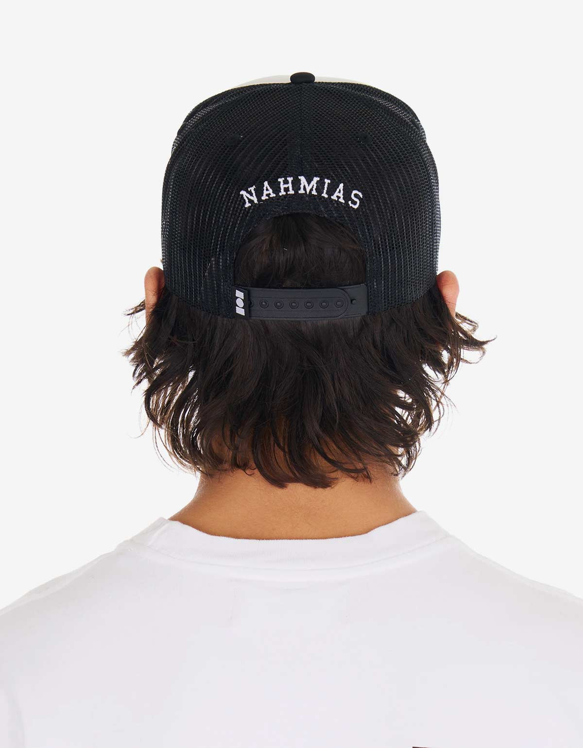 Nahmias Black PHYS. ED. Foam Trucker Hat - 3