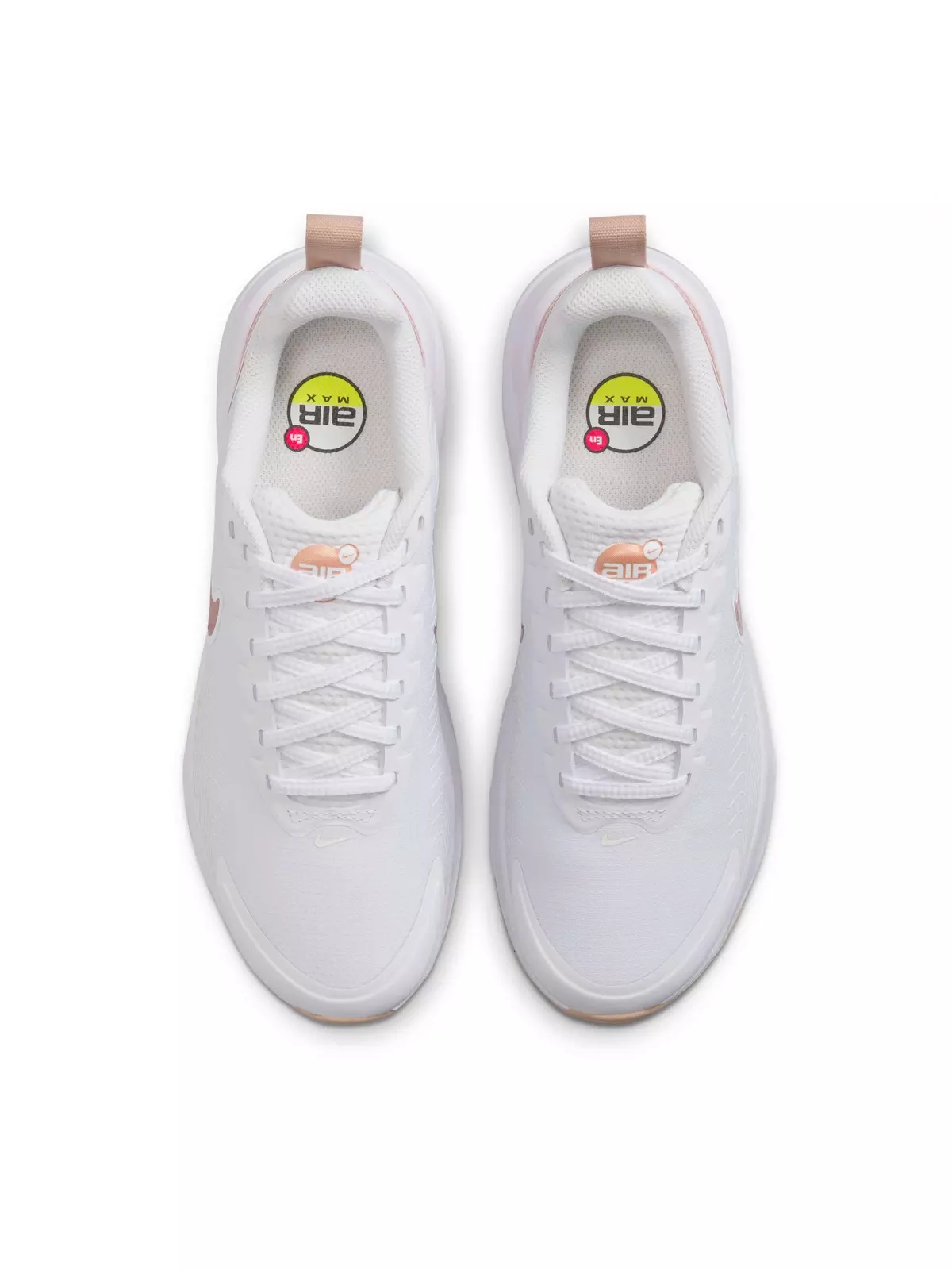 Air Max Nuaxis "White/Sand/Black/Metallic Red Bronze" Women's Shoe - 4