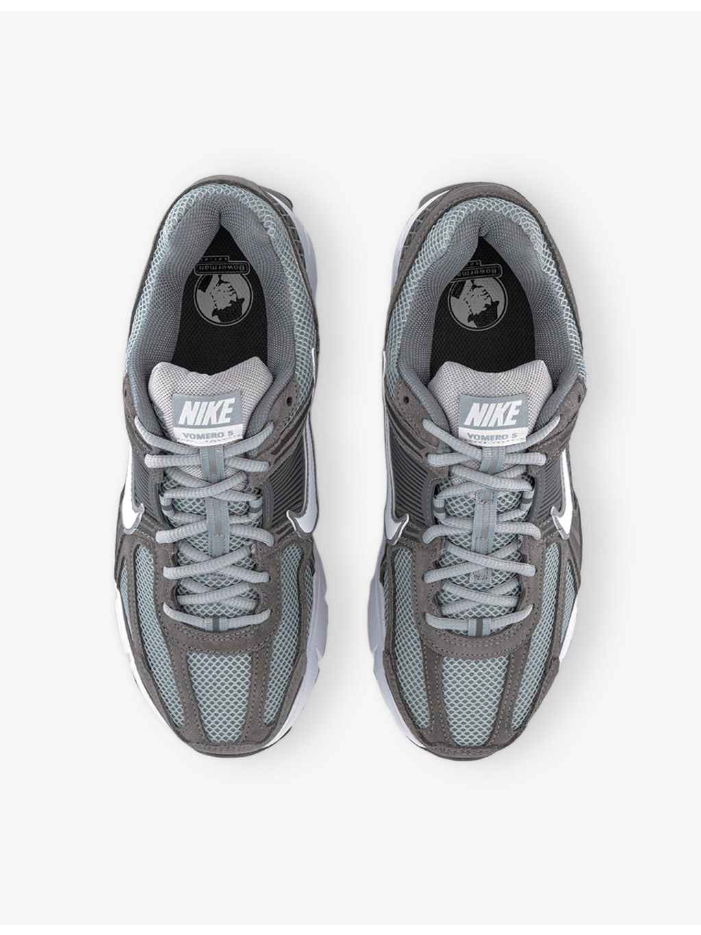 Zoom Vomero 5 Leather and Mesh Low-Top Trainers - 2