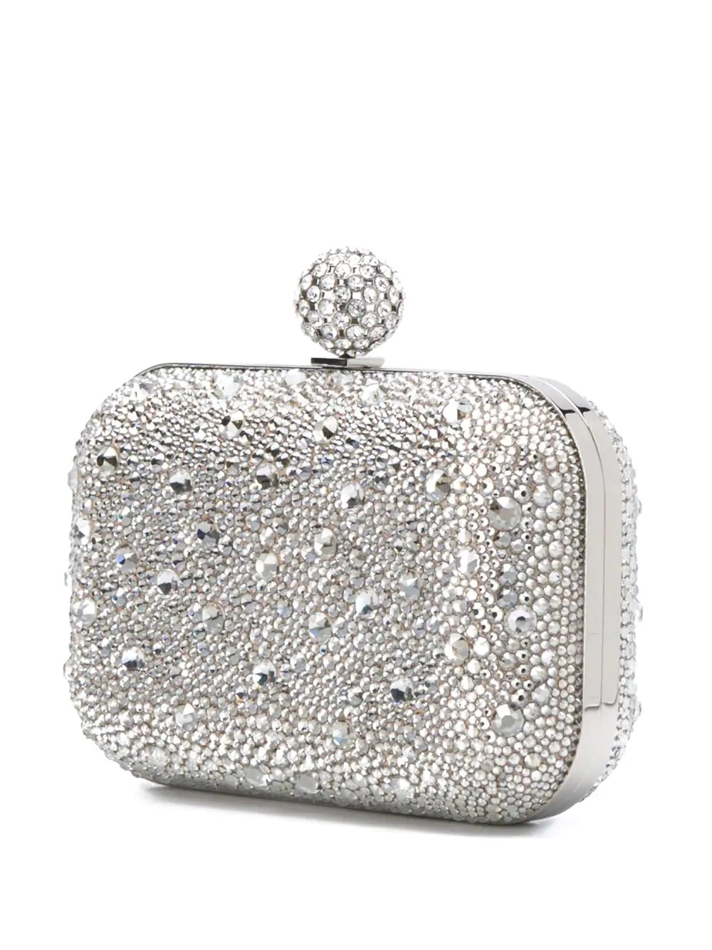 Cloud crystal-embellished clutch - 3