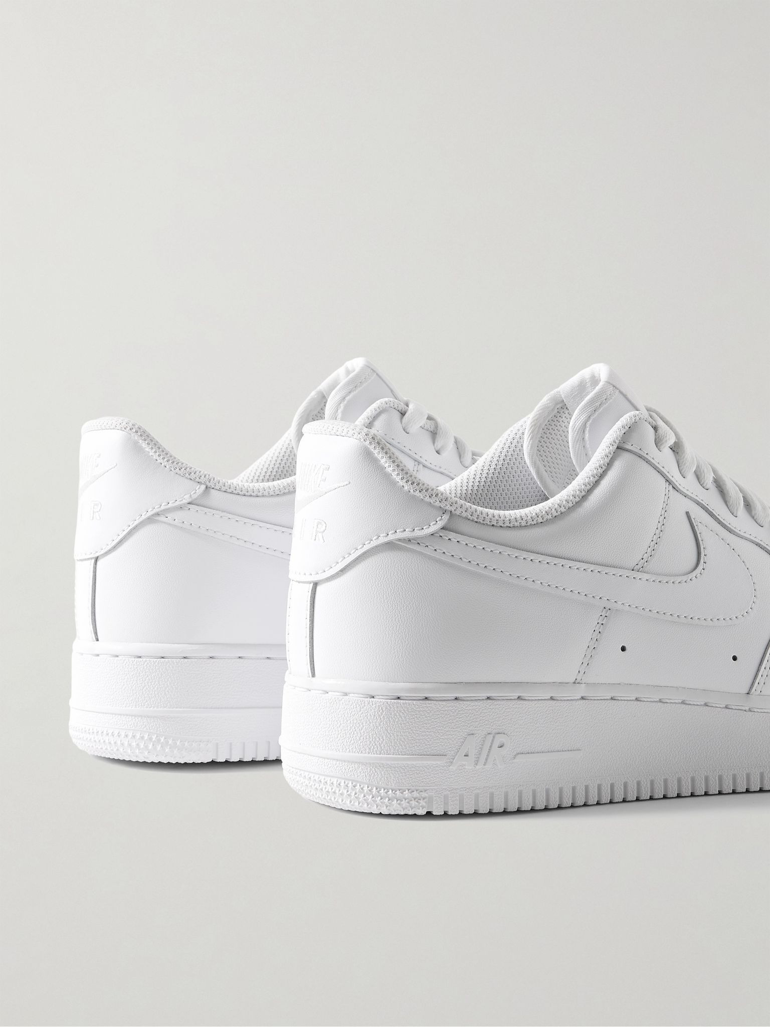 Air Force 1 '07 Leather Sneakers White - 5