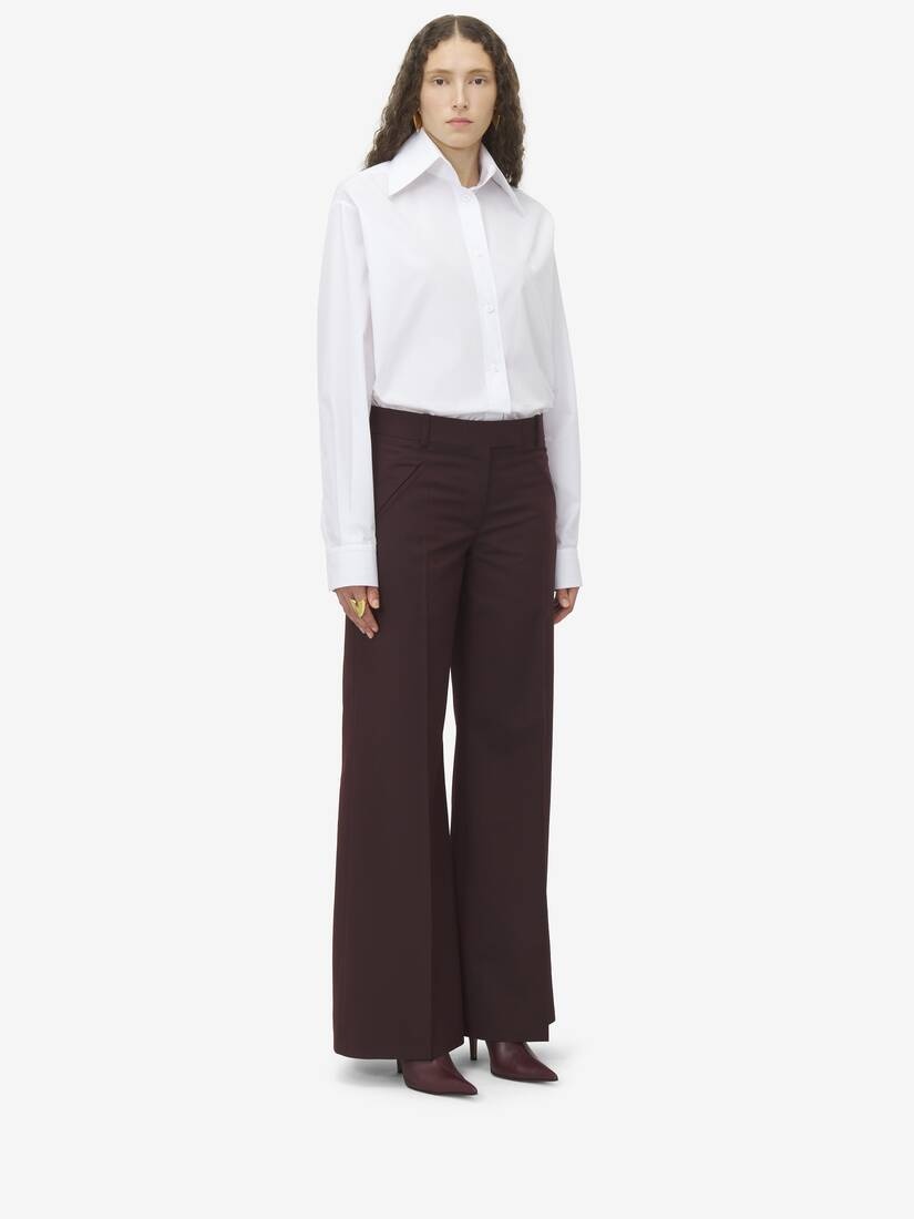 Wide Leg Trousers - 3